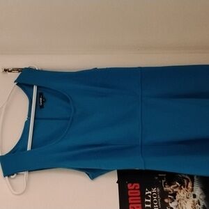 Brand George women's dress size small colour turquoise blue